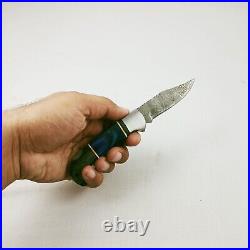 100-PCS Handmade Damascus Steel LOCK BACK Folding Pocket Knife GROOMSMEN GIFT