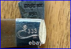 1981 Case Damascus Pen Knife #rog 62042 Dam N21