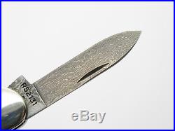 1998 Case XX 52121 Damascus Red Stag Canoe Folding Pocket Knife