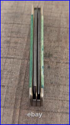 2001 Case XX Beautiful Blue Green Appaloosa 4.25 Damascus Trapper 6254 DAM