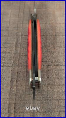 2002 Case XX Beautiful Choice Red Jigged Bone 4 Damascus Muskrat Knife DAM 2002 Case XX Beautiful Choice Red Jigged Bone 4 Damascus Muskrat Knife DAM