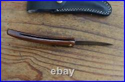 3 damascus 100% handmade beautiful folding knife From The Eagle Collection 3099