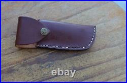 3 damascus 100% handmade beautiful folding knife From The Eagle Collection M0111