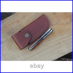 6.5 inches Damascus handmade Folding Pocket knife camping Skinner Knife \\