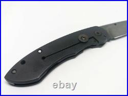 AYCK Custom Folding Knife Handmade Tactical Blade Damascus Steel Titanium Handle