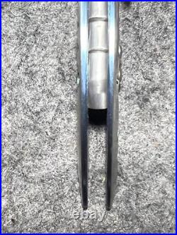 Allen Elishewitz Damascus Linerlock Folder-One Of Five Pocket Knife