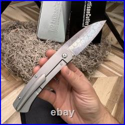 Artisan Centauri Framelock Knife Carbon Fiber Handle, Premium EDC Folder