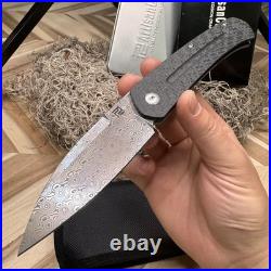 Artisan Centauri Framelock Knife Carbon Fiber Handle, Premium EDC Folder