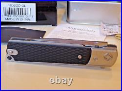 Artisan Cutlery ATZ-1802GD-GL Damacus G10 Handle Pocketknife Knife