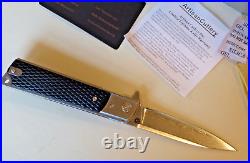 Artisan Cutlery ATZ-1802GD-GL Damacus G10 Handle Pocketknife Knife