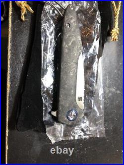 ArtisanCutlery Archaeo Damascus & Marbled Carbon Fiber PERFECT FOR XMAS