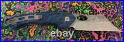 BESTECH SKIRMISH Damascus G10 Handle, 3.23 Damascus Blade BL07B NIB