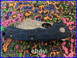 BESTECH SKIRMISH Damascus G10 Handle, 3.23 Damascus Blade BL07B NIB