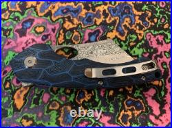 BESTECH SKIRMISH Damascus G10 Handle, 3.23 Damascus Blade BL07B NIB