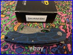 BESTECH SKIRMISH Damascus G10 Handle, 3.23 Damascus Blade BL07B NIB