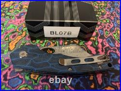 BESTECH SKIRMISH Damascus G10 Handle, 3.23 Damascus Blade BL07B NIB