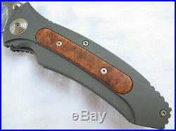 BOKER Eurofighter Folding Knife With 4 Damascus Blade Limited Edition Rare