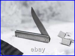 BOKER PLUS Gemma Damast Pocket Knife 2.52 Damascus Blade & Handle 01BO358DAM