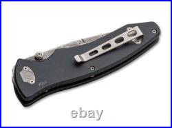 BOKER Tirpitz-Damast Pocket Knife 3.90 Damascus Blade Walnut Handle 110190DAM