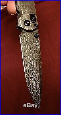Benchmade 485-151 Valet Gold Class #106 Damascus Folding Knife with Box