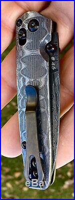Benchmade 485-151 Valet Gold Class #46 Damascus Folding Knife with Box