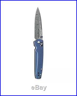 Benchmade 485-171 Valet Gold Class Folding Knife Damascus Blade Ltd Ed Axis #691