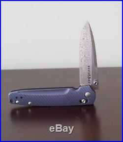 Benchmade 485-171 Valet Gold Class Folding Knife Damascus Blade Ltd Ed Axis #691