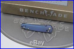 Benchmade 485-171 Valet Gold Class Folding Knife Damascus Titanium Axis #1343