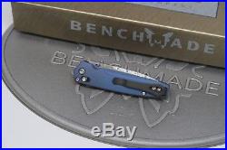 Benchmade 485-171 Valet Gold Class Folding Knife Damascus Titanium Axis #1343