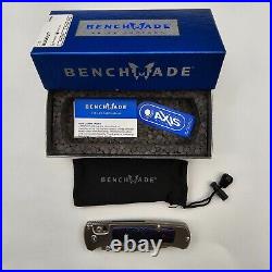 Benchmade Bugout 535 Titanium Scales Titanium Damascus Inlay 20CV Steel