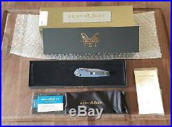 Benchmade Knives 485-171 Valet, Gold Class, Damascus Blade folding knife