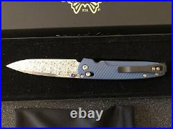 Benchmade Knives 485-171 Valet, Gold Class, Damascus Blade folding knife