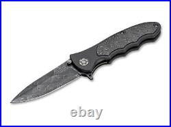 Boker 110237DAM Leopard-Damast III Collection 3.82 Flipper Pocket Knife