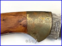 Boker Annual Damascus 1984 Folding Knife Limited 204/999 Thuya Wood Germany