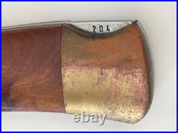 Boker Annual Damascus 1984 Folding Knife Limited 204/999 Thuya Wood Germany