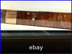 Boker Annual Damascus 2020 New in Sealed Original Box Damascus & Curly Birch