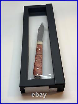 Boker Annual Damascus 2020 New in Sealed Original Box Damascus & Curly Birch