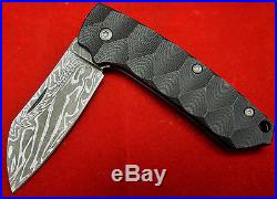 Boker Damascus Jens Anso Cox Damast Folding Knife Special Run #8/199 New On Sale