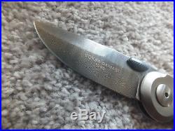 Boker Damast 1998 Limited Edition Tactical Folding Knife Damascus Blade