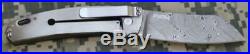 Boker Haddock Damascus Collector Box 110617DAM Folding Knife SEE DESCRIPTION