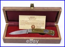 Boker Knives 1982 Annual Folding Damascus Knife Limited 079/999