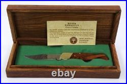 Boker Knives 1989 Annual Folding Damascus Knife Limited 612/999