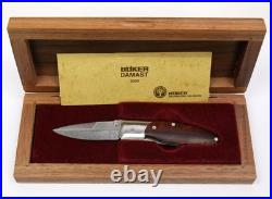 Boker Knives 2000 Annual Folding Damascus Knife Limited 516/999