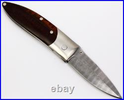 Boker Knives 2000 Annual Folding Damascus Knife Limited 516/999