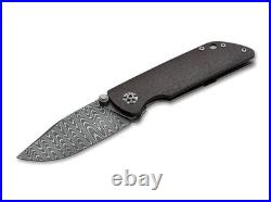 Boker M4 Sherman Damascus 3.03 Folding Knife German Made #2074 110662DAM