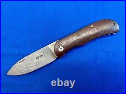 Boker Plus Exskelibur II Cocobolo Damascus Folding Knife
