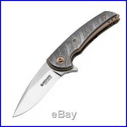 Boker Special Run Model 13 Folding Knife 3 CPM-154 Steel Blade Damascus Handle