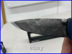Boker Tirpitz Damascus Folding Pocket Knife
