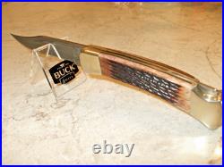 Buck 110 X Jigged Bone, Damascus Knife 1990's With Custom Sheath, Rare Deal, L@@k