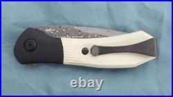 Buck Knife 590 Damascus Paradigm Ivory Micarta 2023 Limited Edition 0590IVSLE